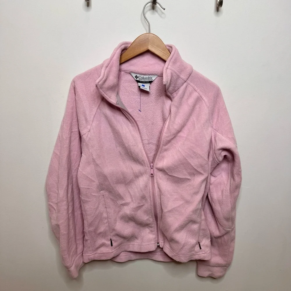 Columbia Women's Soft Pink Fleece Jacket
